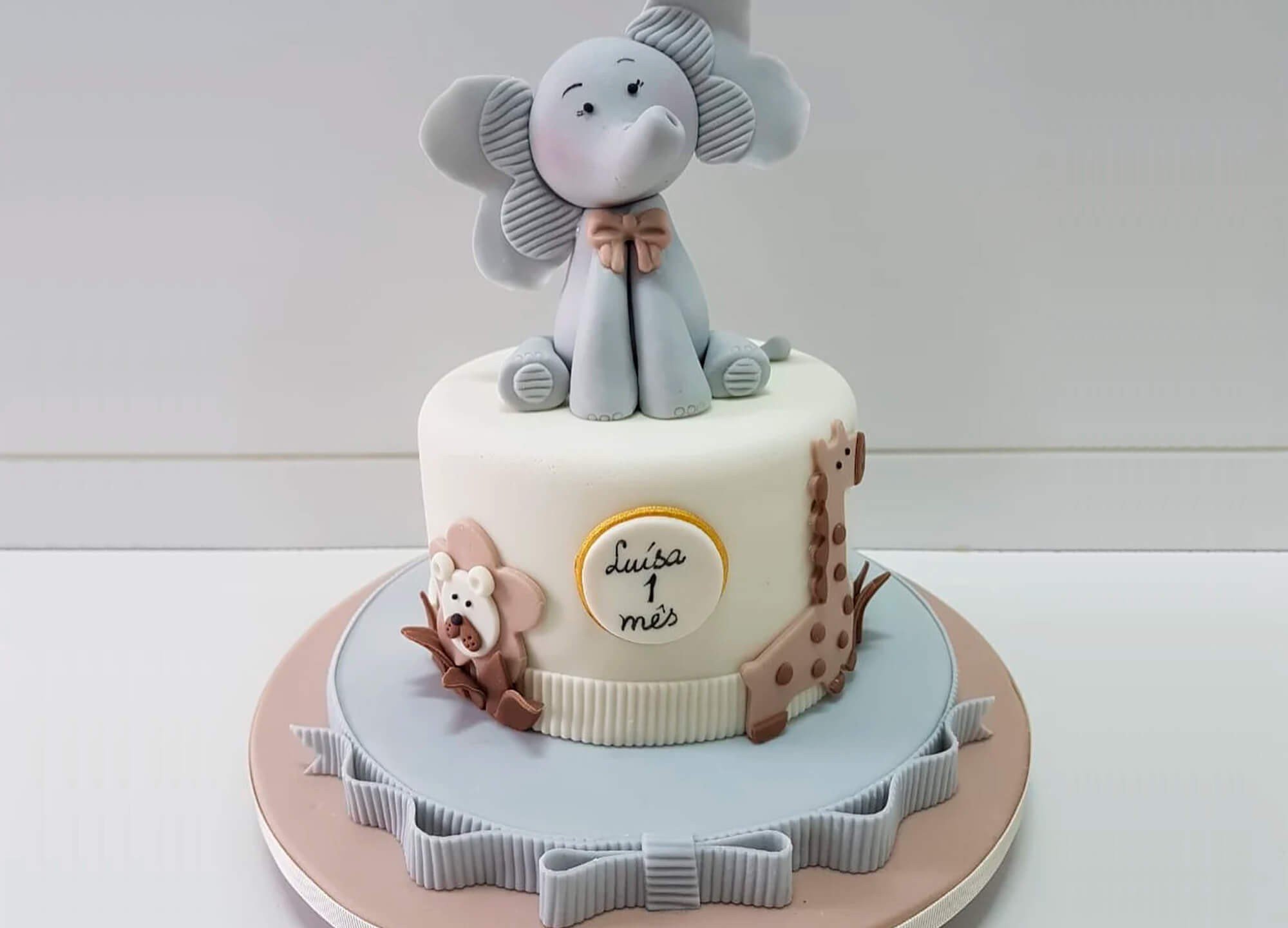 Bolo Mesversário 1 Mês