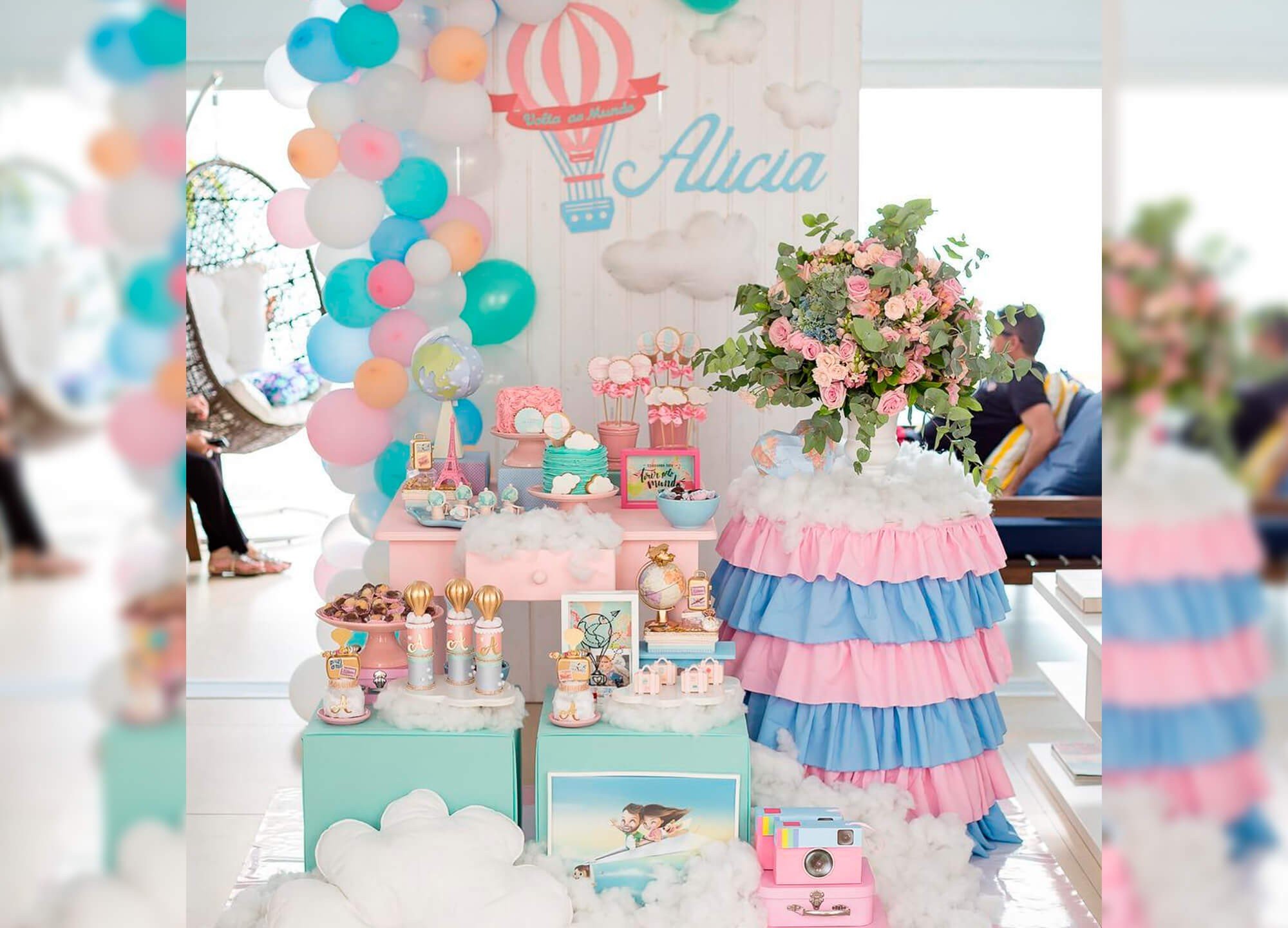 Decoração Mesversário Foto