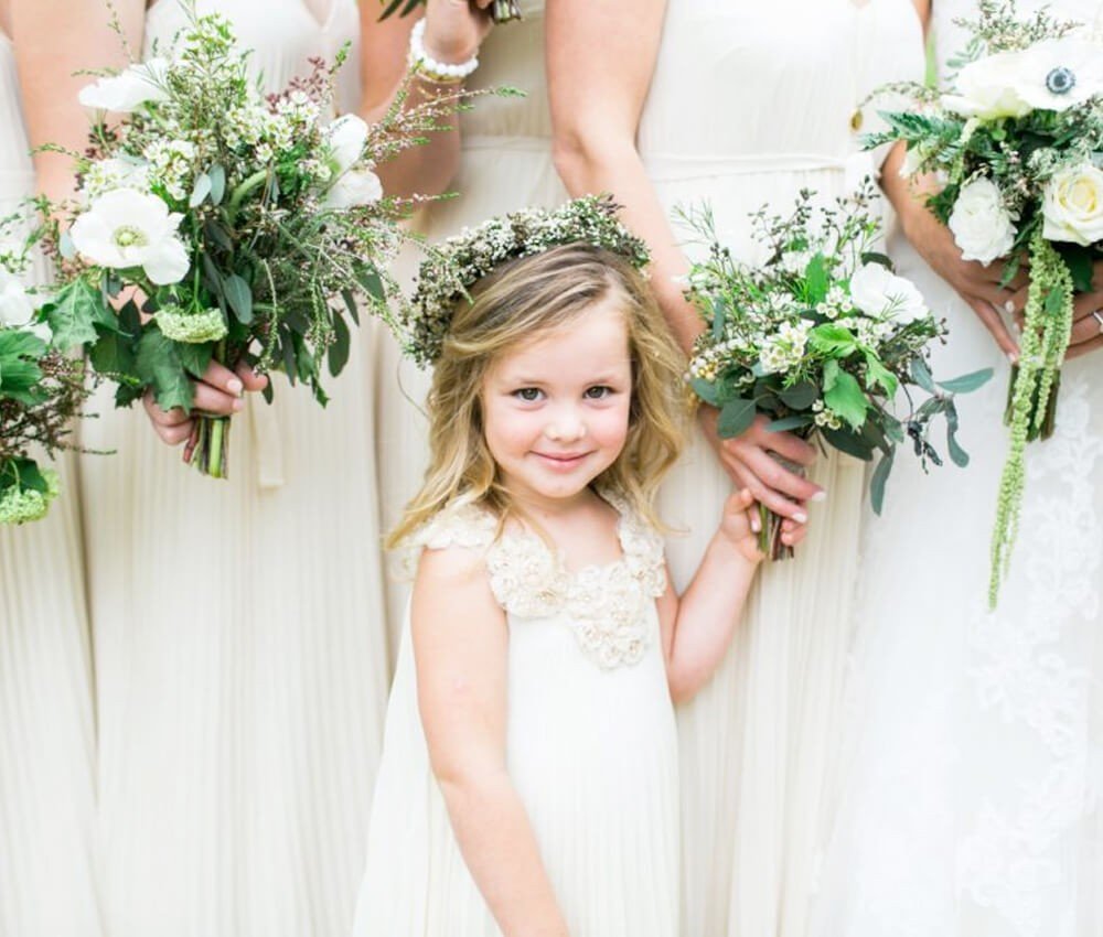 Daminha Vestida para Casamento