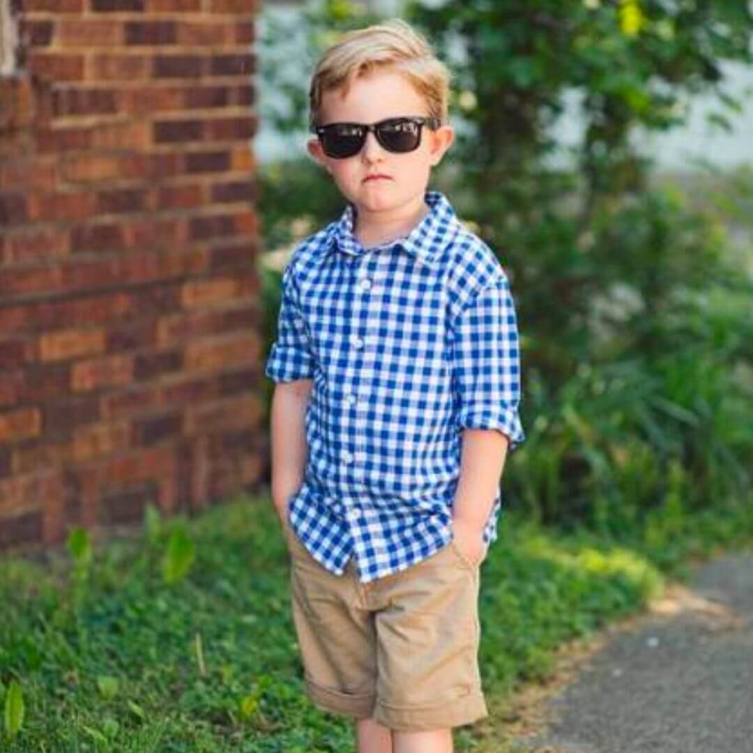 Manga Dobrada Look Infantil