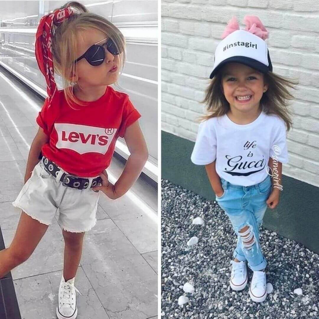 Exemplos Look Infantil Feminino