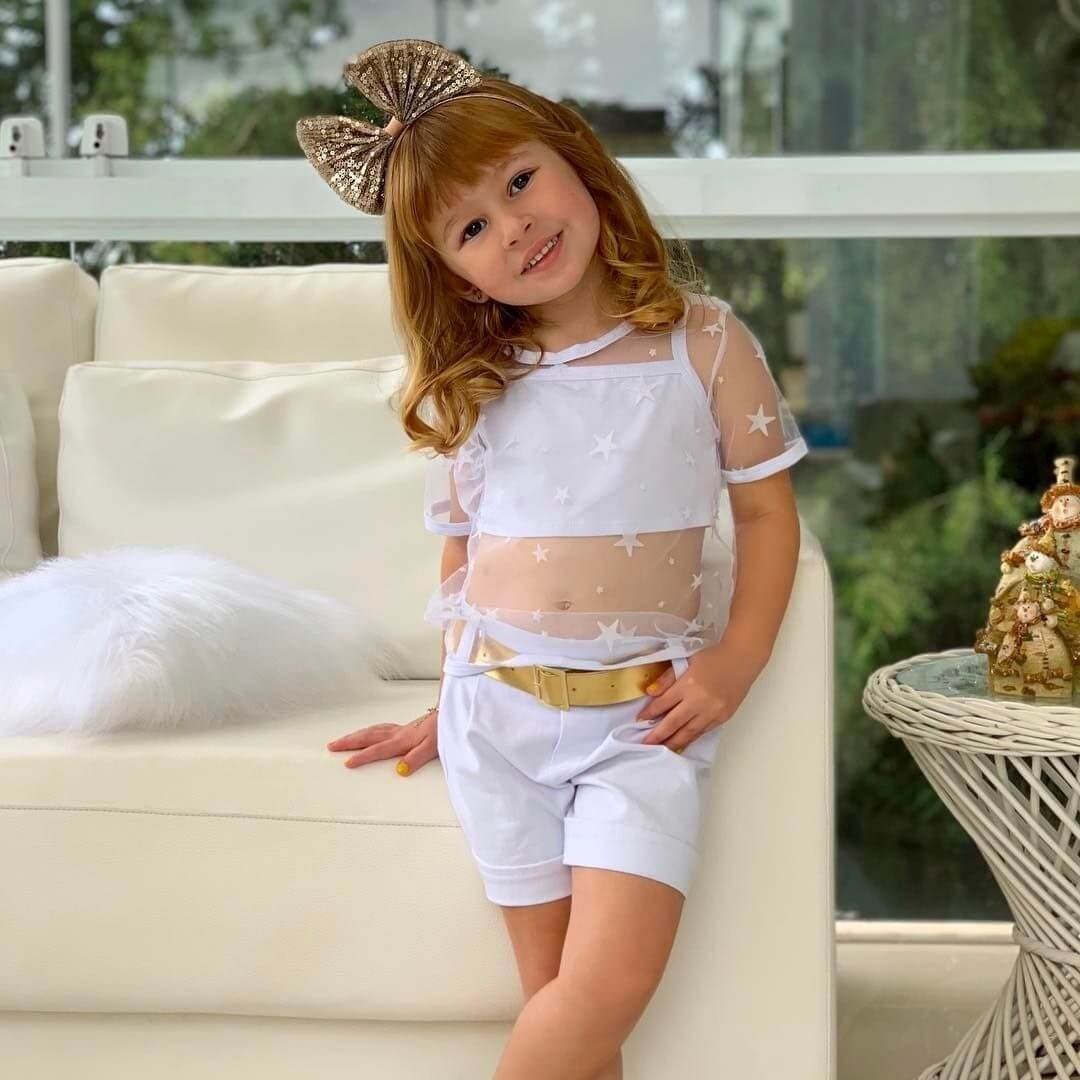 Look Infantil Ano Novo