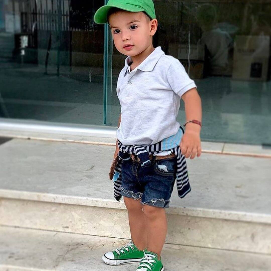 Combinar Cores Look Infantil