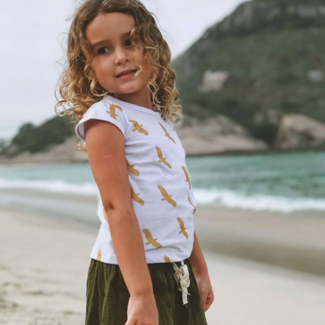 Look Infantil Básico Praia
