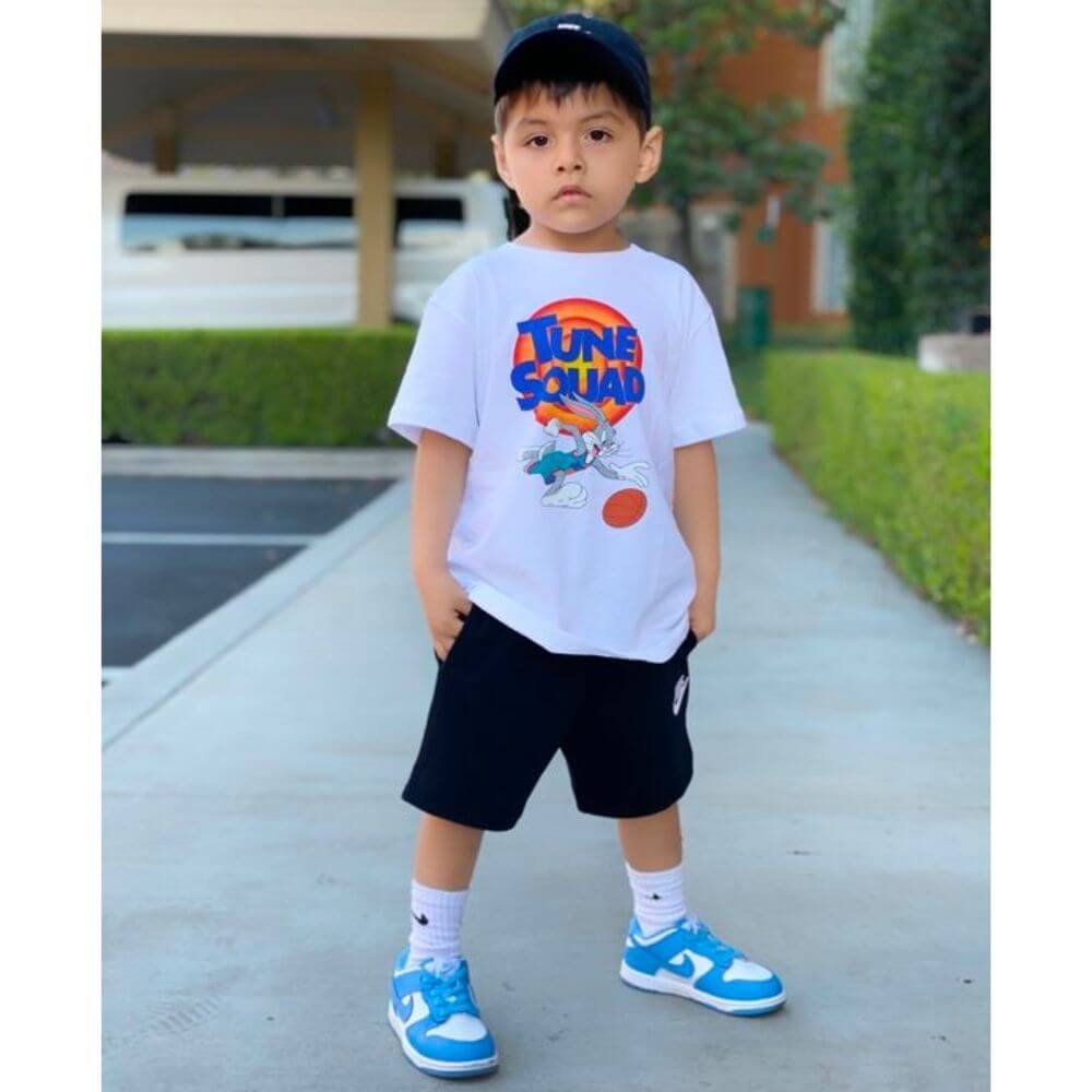 Look Infantil Masculino Nike Air Force