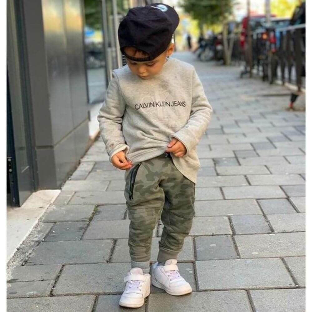 Look Infantil Masculino Conjunto Moletom