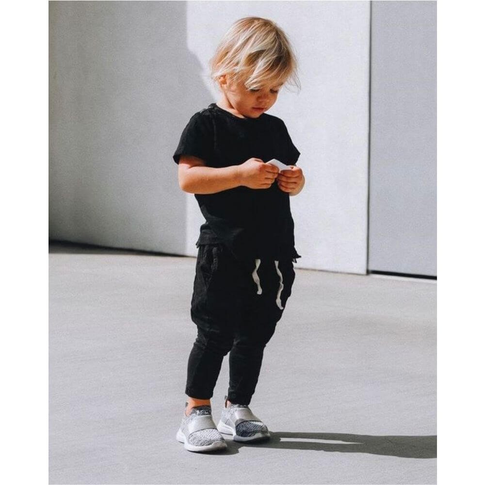 Look Infantil Masculino All Black