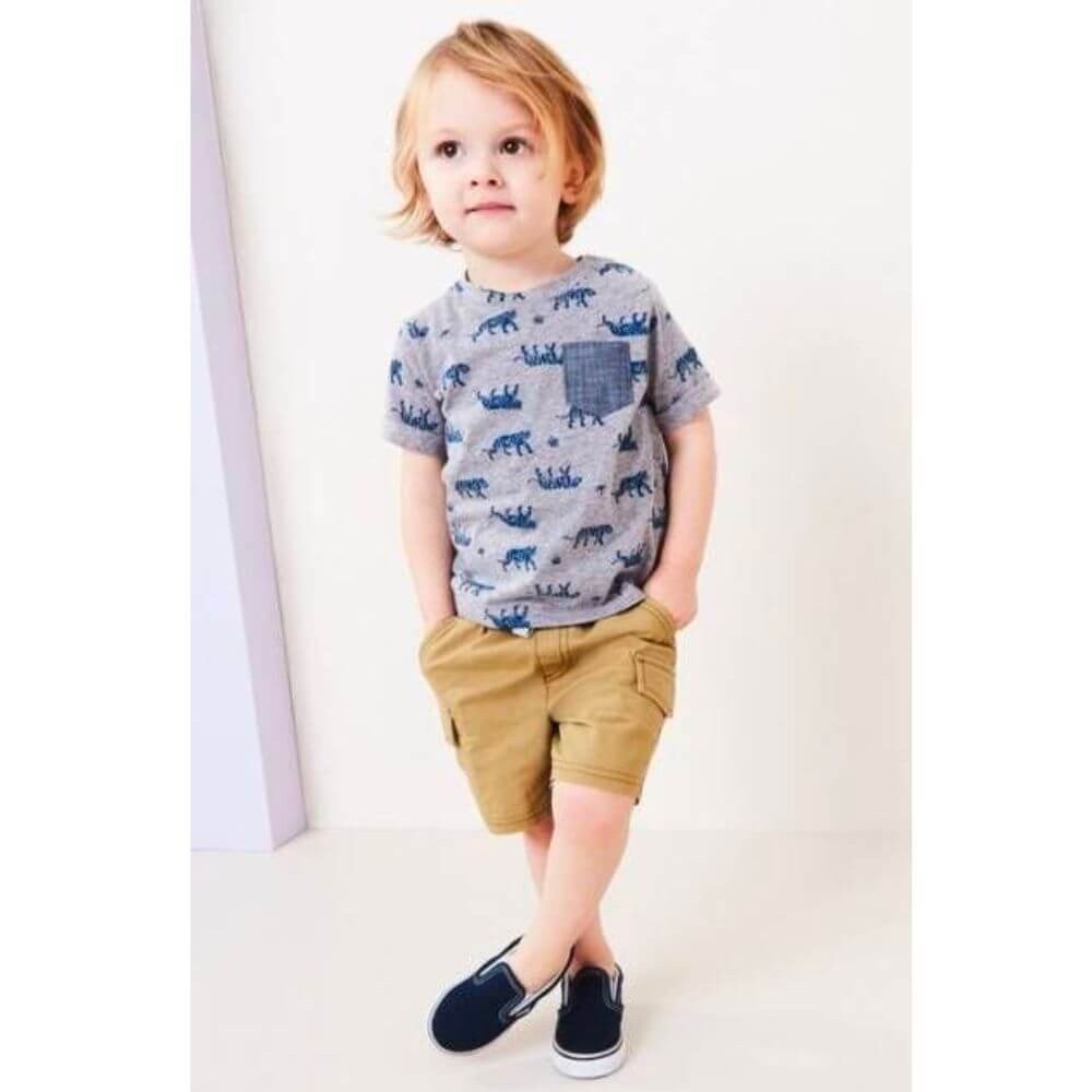 Look Infantil Masculino Casual Básico