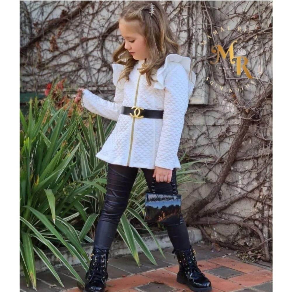 19 Ideia - Look Infantil Feminino de Inverno