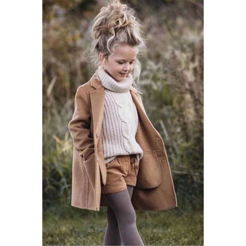 9 Ideia - Look Infantil Feminino de Inverno