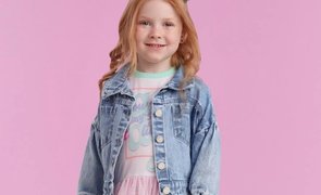 45 Ideia - Vestido Infantil com Jaqueta