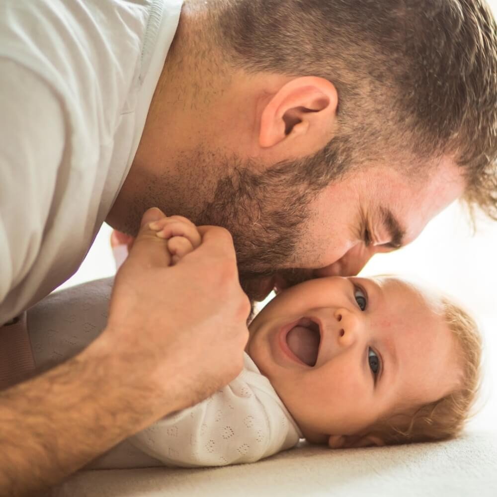 Brincando com o bebê