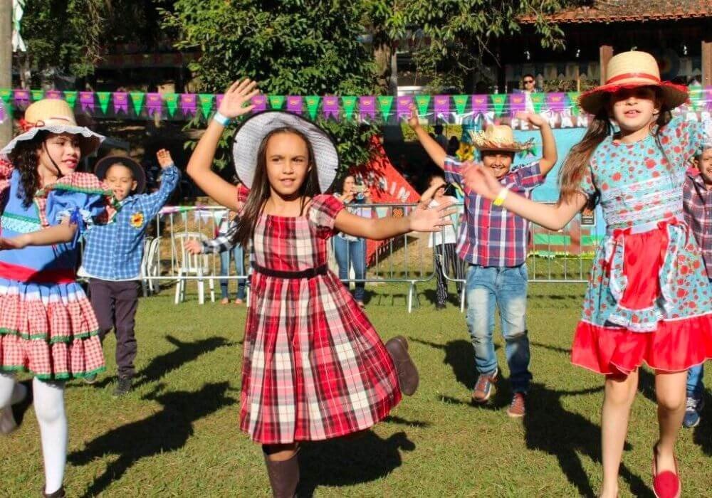 Roupa Junina Infantil Feminina