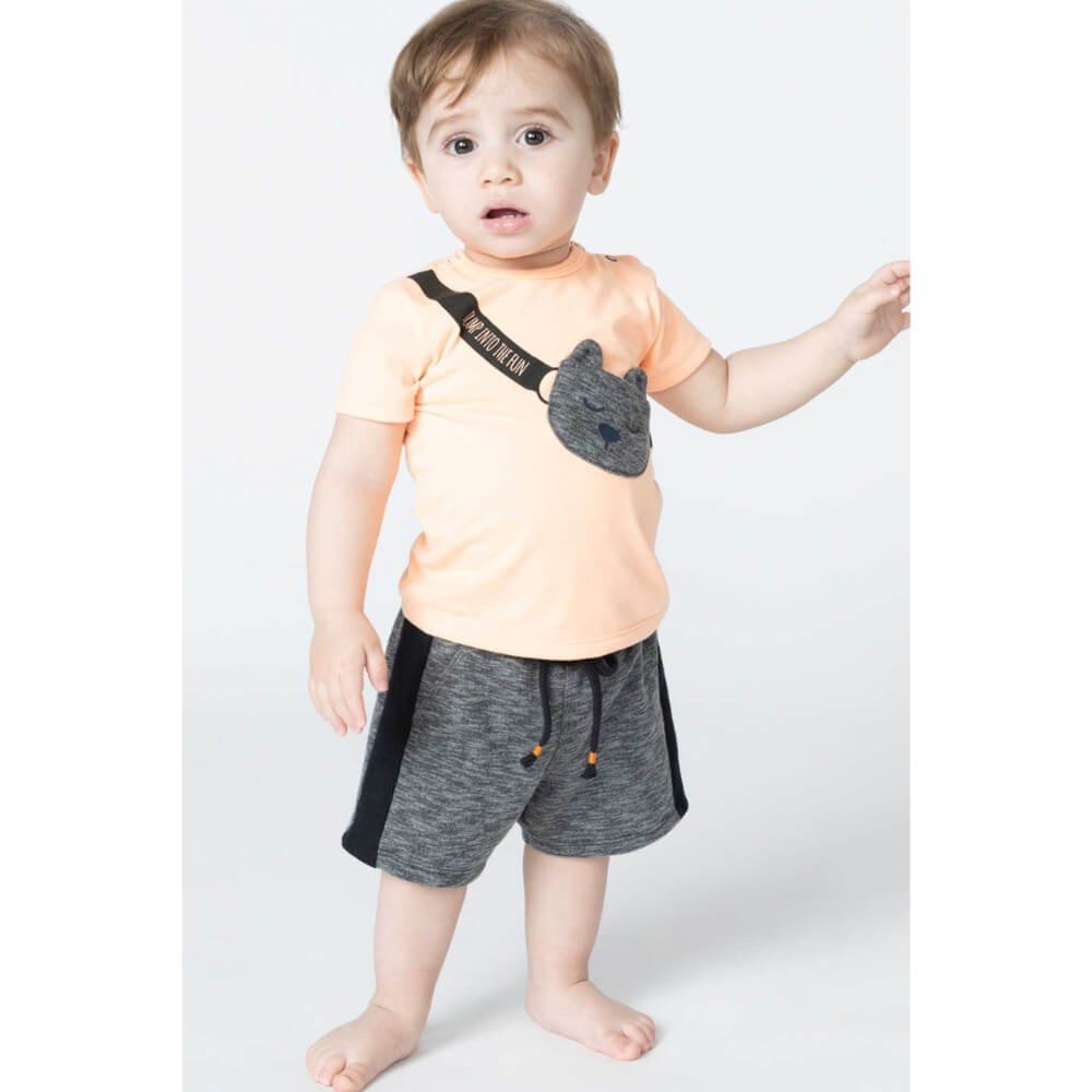 Conjunto Infantil Masculino de Verão