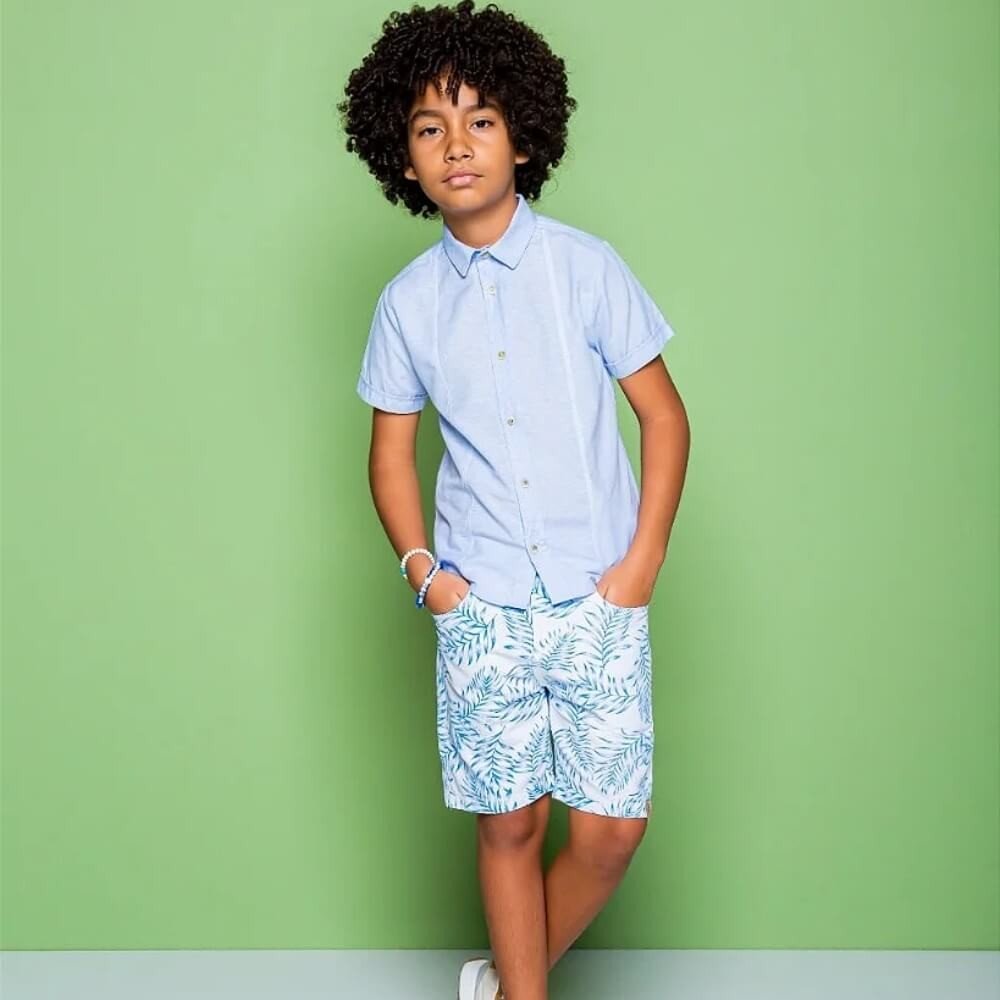 Conjunto Infantil Masculino Praiano