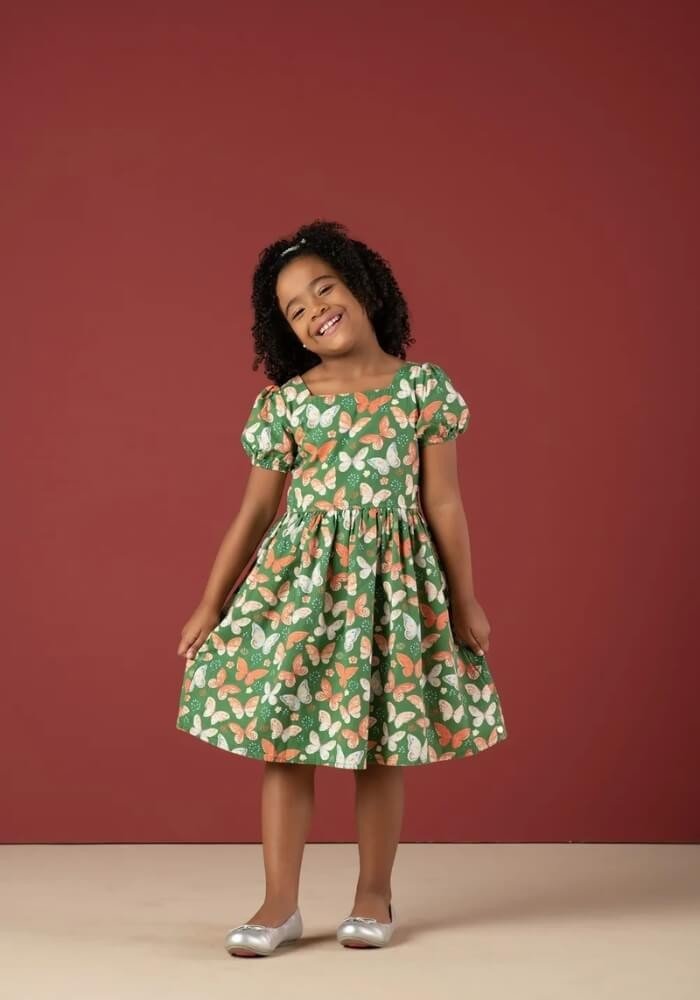 Vestido Colorido Estampado