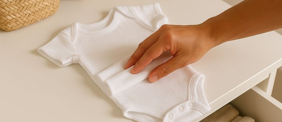 Como Dobrar Body de Bebê: Passo a Passo para Organizar com Eficiência