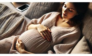 Bebê mexendo muito na barriga é normal