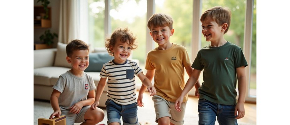 Camiseta de meninos: como escolher o modelo ideal para cada ocasião