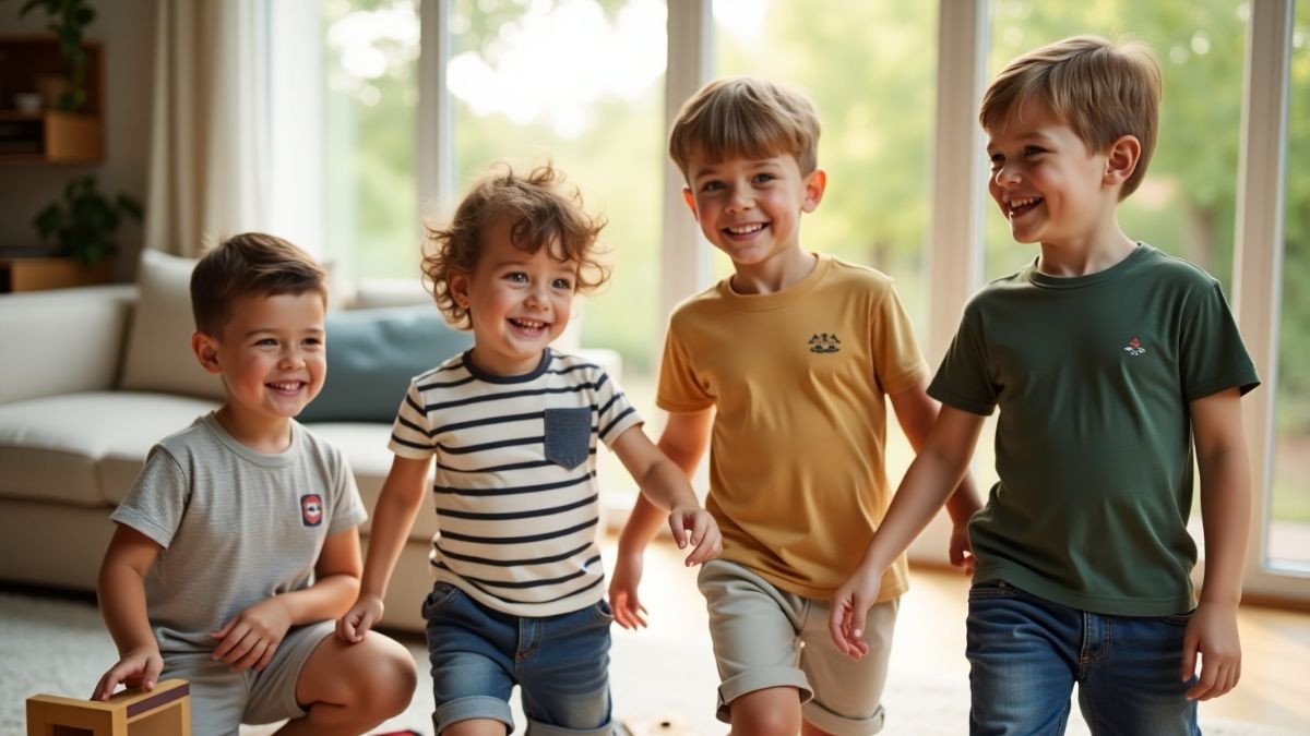 camiseta de meninos como escolher