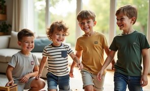 camiseta de meninos como escolher
