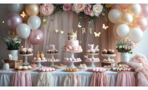 Tema festa de 1 ano menina