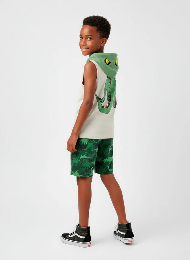 roupa de dinossauro infantil